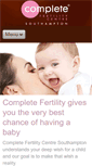 Mobile Screenshot of completefertility.co.uk